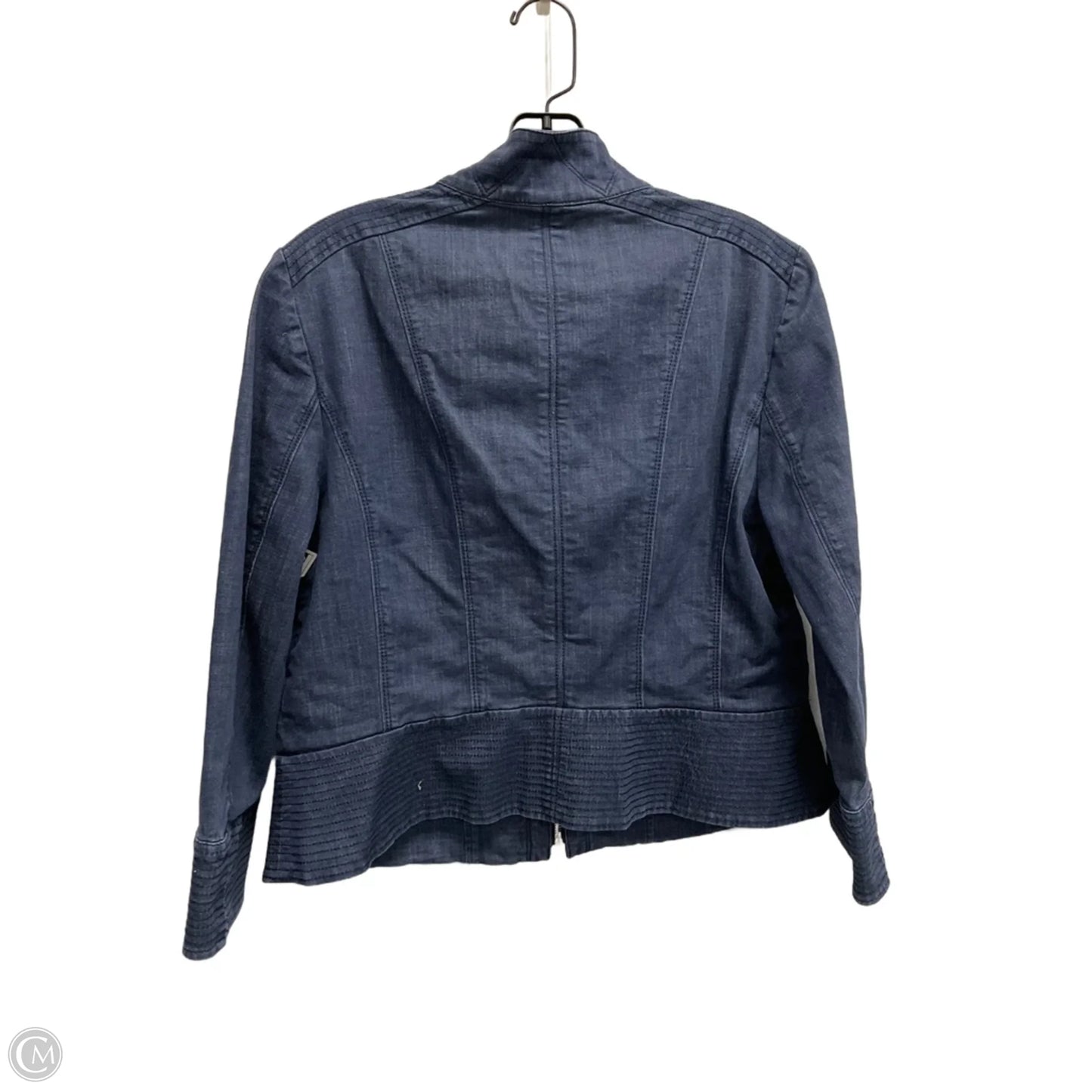 Jacket Denim By White House Black Market In Blue, Size: L
