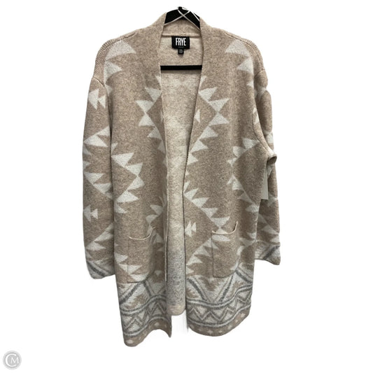 Cardigan Designer By Frye In Tan, Size: Xxl