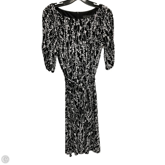 Dress Party Midi By Jessica Howard In Black & White, Size: L