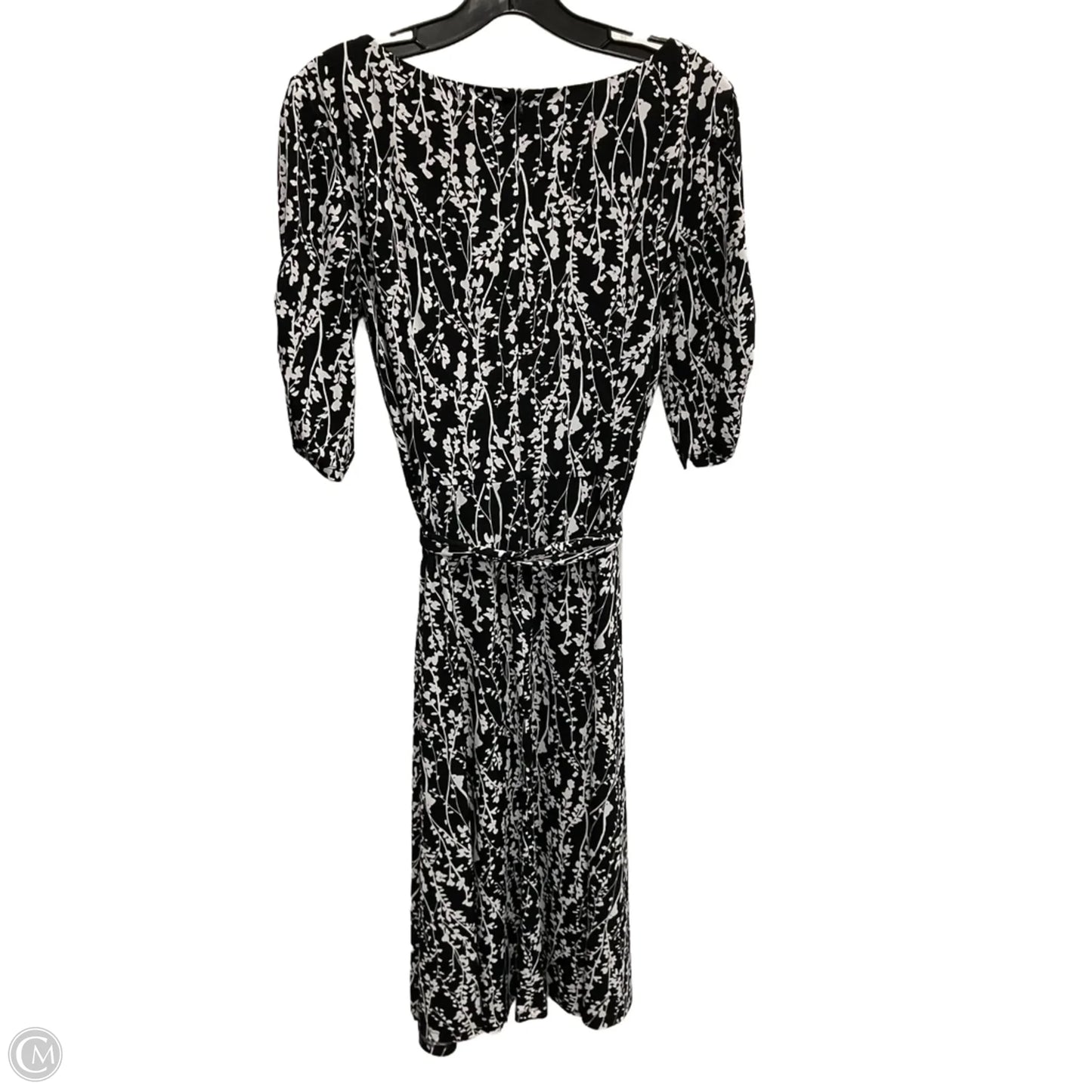 Dress Party Midi By Jessica Howard In Black & White, Size: L