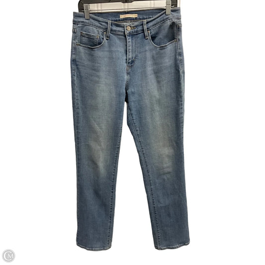 Jeans Straight By Levis In Blue, Size: 8