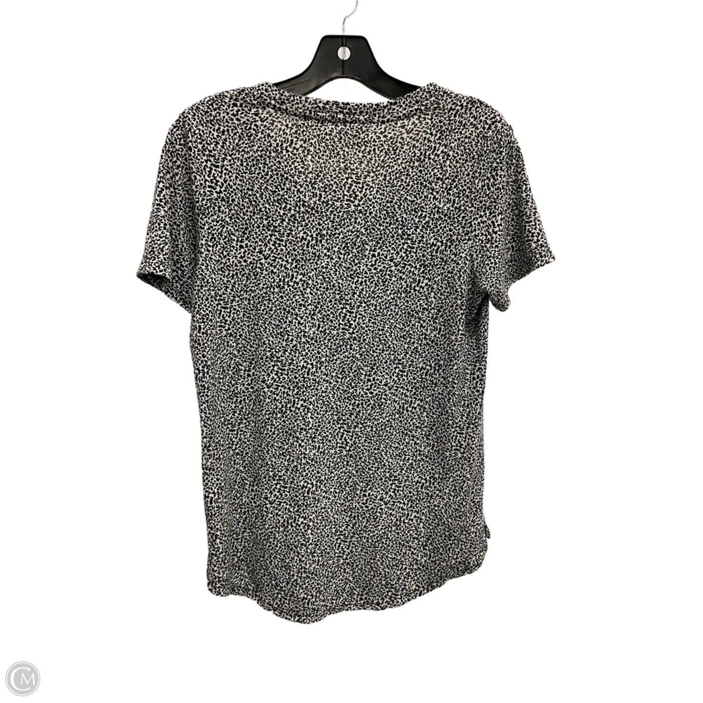 Top Short Sleeve Basic By Athleta In Animal Print, Size: Sp