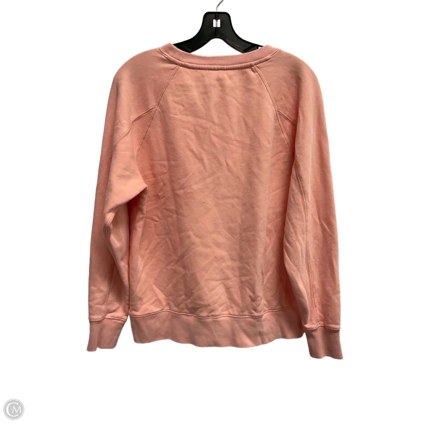 Sweatshirt Crewneck By Gap In Peach, Size: S