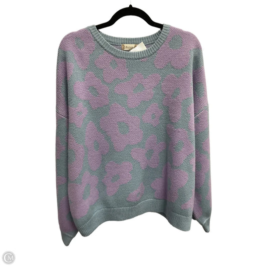 Sweater By Altard State In Blue & Purple, Size: M