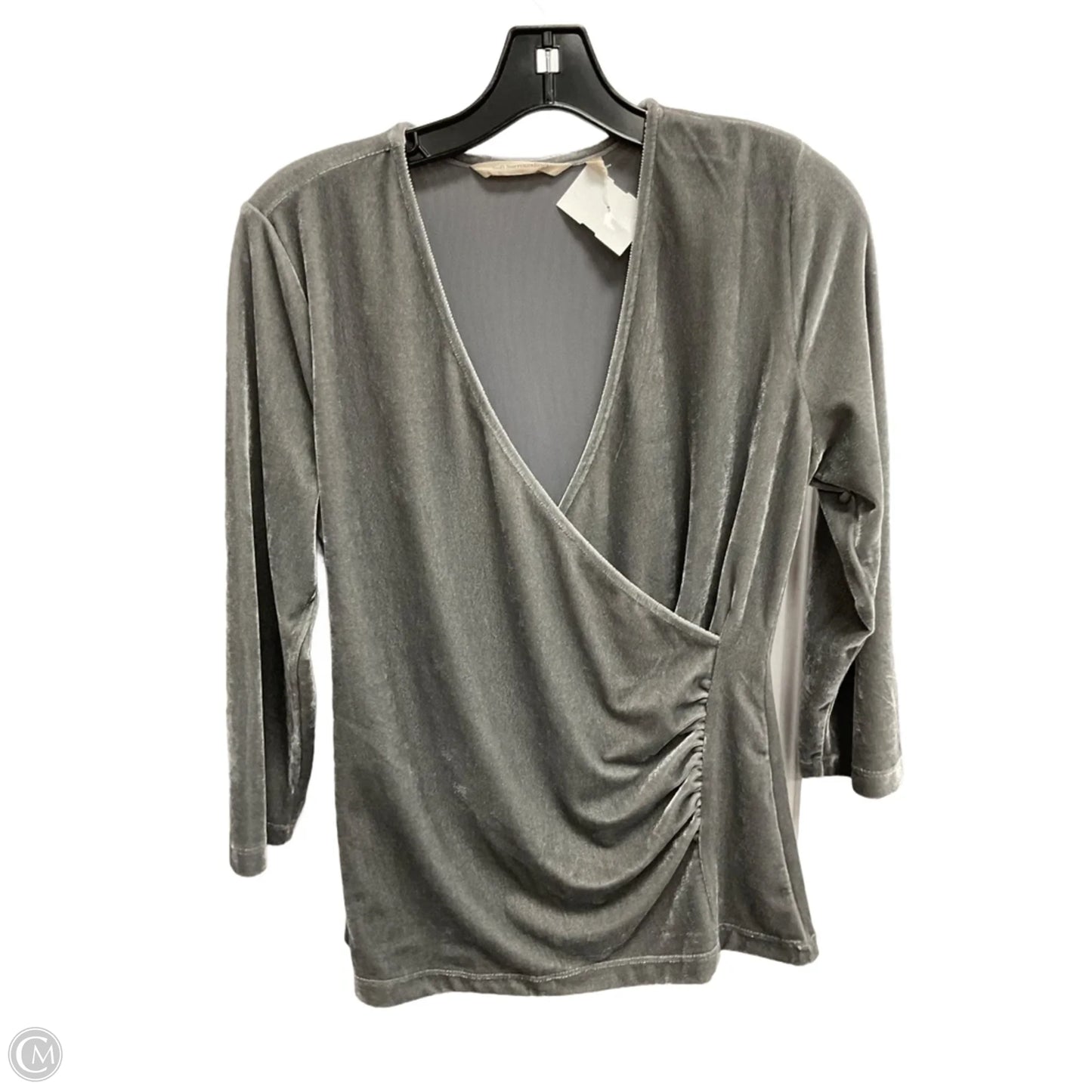 Top Long Sleeve By Soft Surroundings In Grey, Size: S
