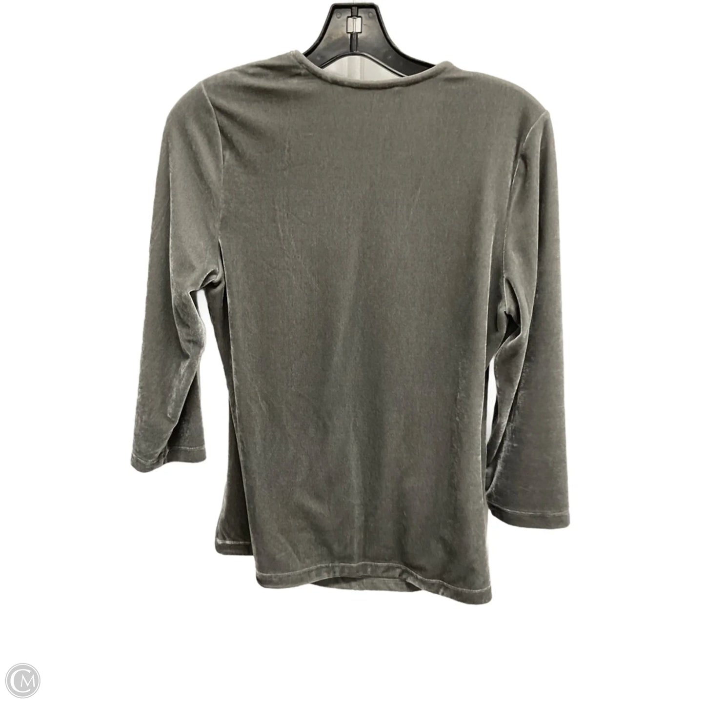 Top Long Sleeve By Soft Surroundings In Grey, Size: S