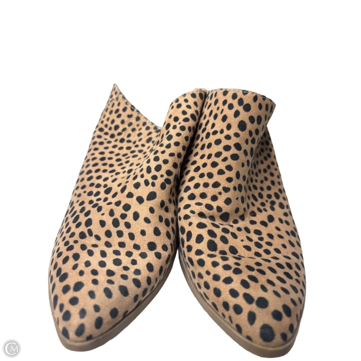Shoes Heels Block By Universal Thread In Animal Print, Size: 7.5