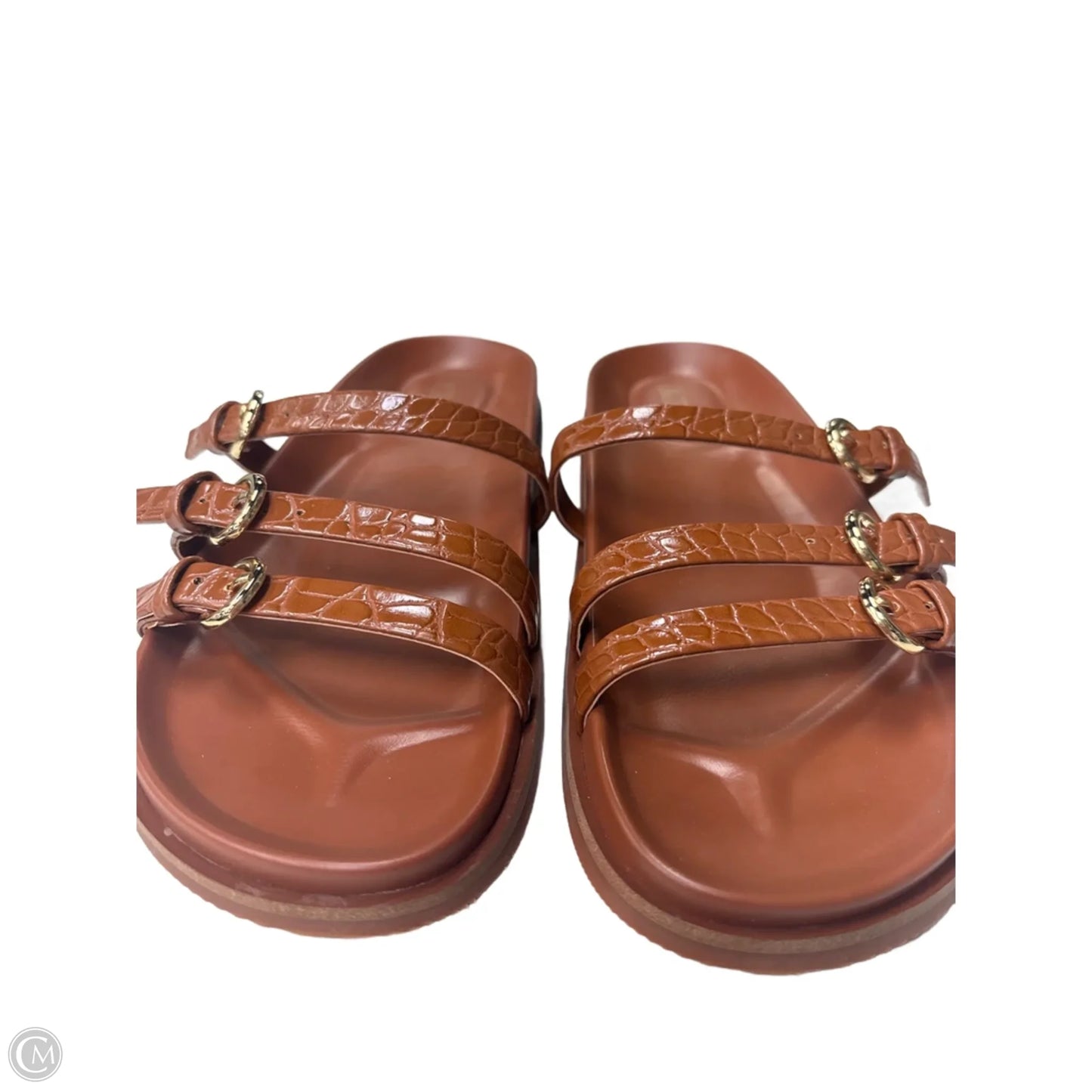 Sandals Flats By J. Crew In Brown, Size: 8