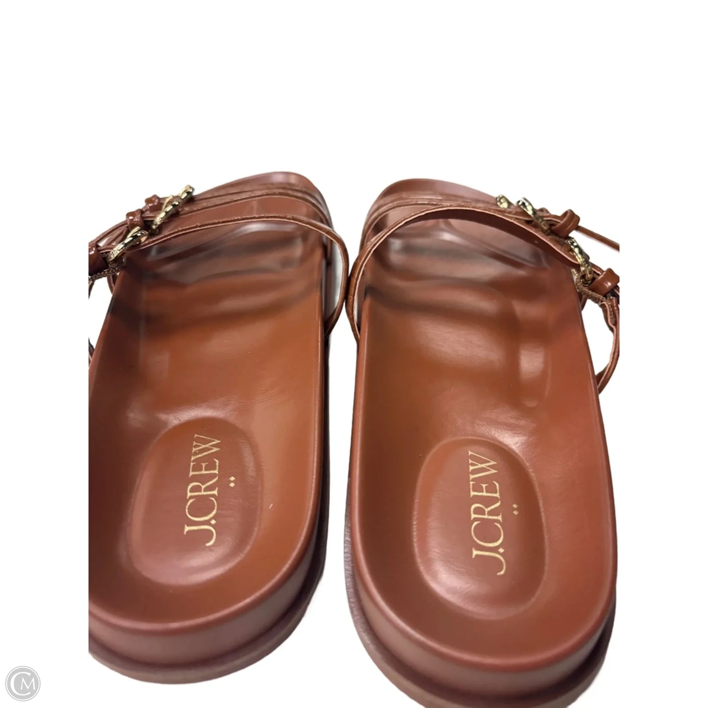 Sandals Flats By J. Crew In Brown, Size: 8