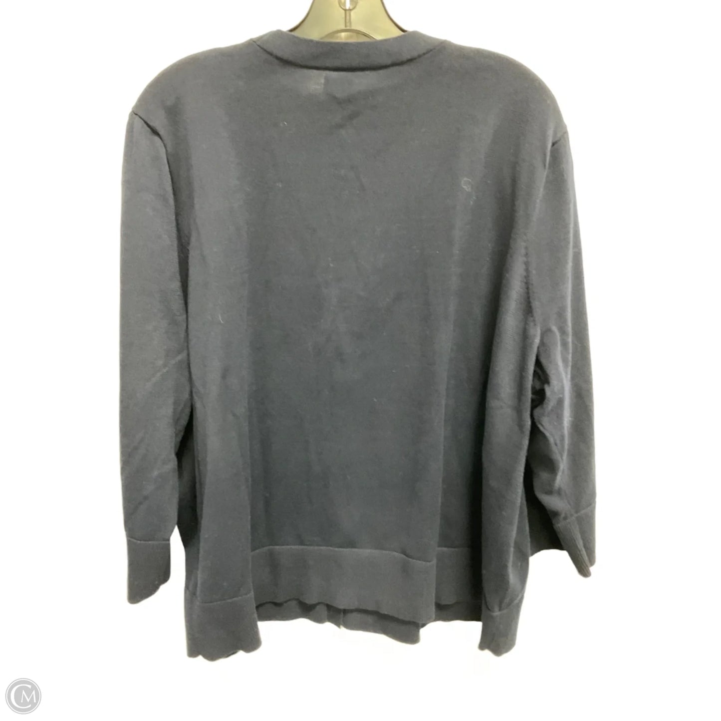 Cardigan By Talbots In Navy, Size: 3x