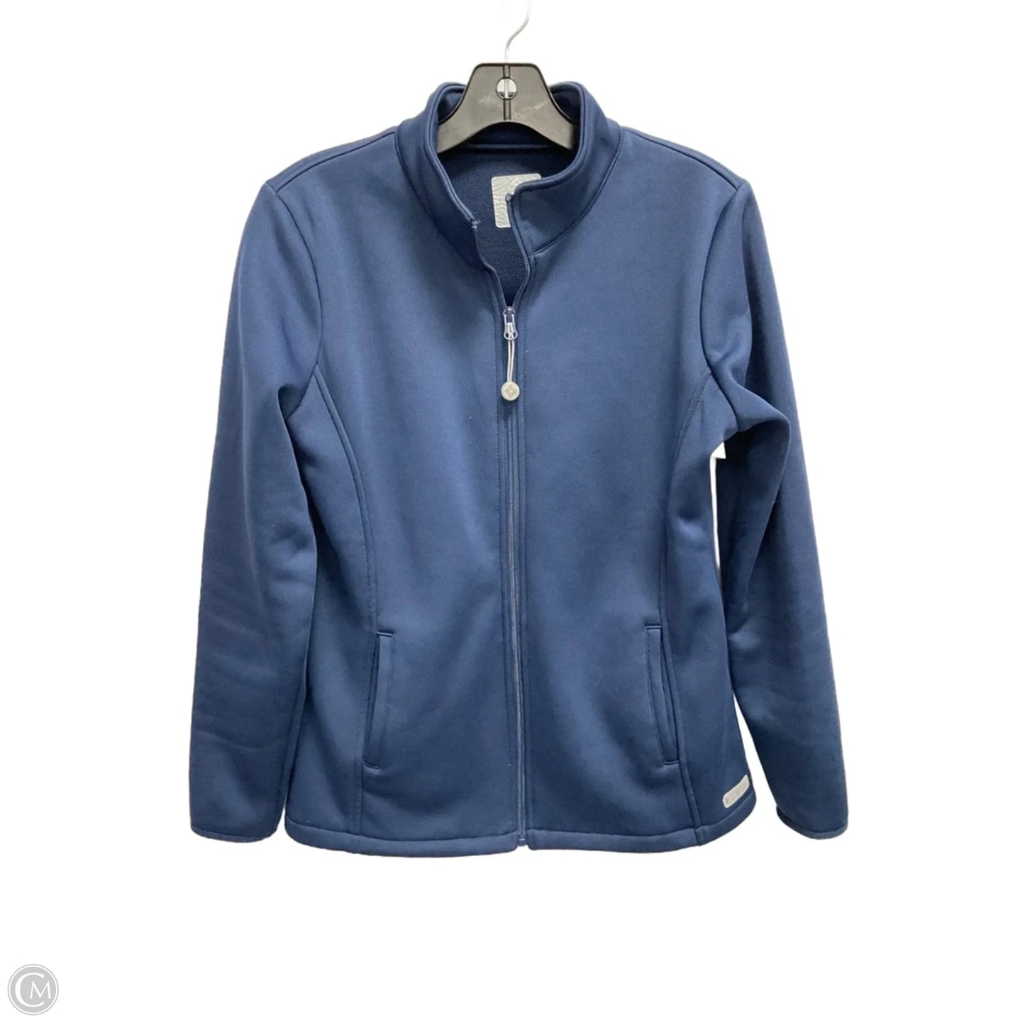 Athletic Jacket By Clothes Mentor In Navy, Size: S