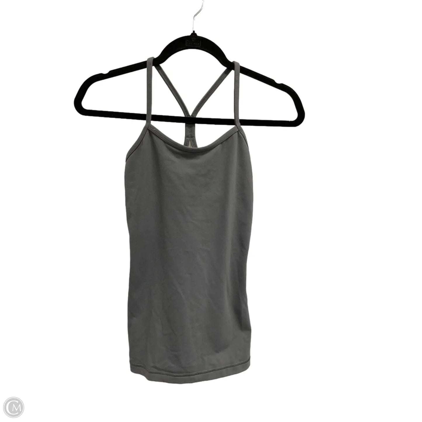 Athletic Tank Top By Lululemon In Grey, Size: S