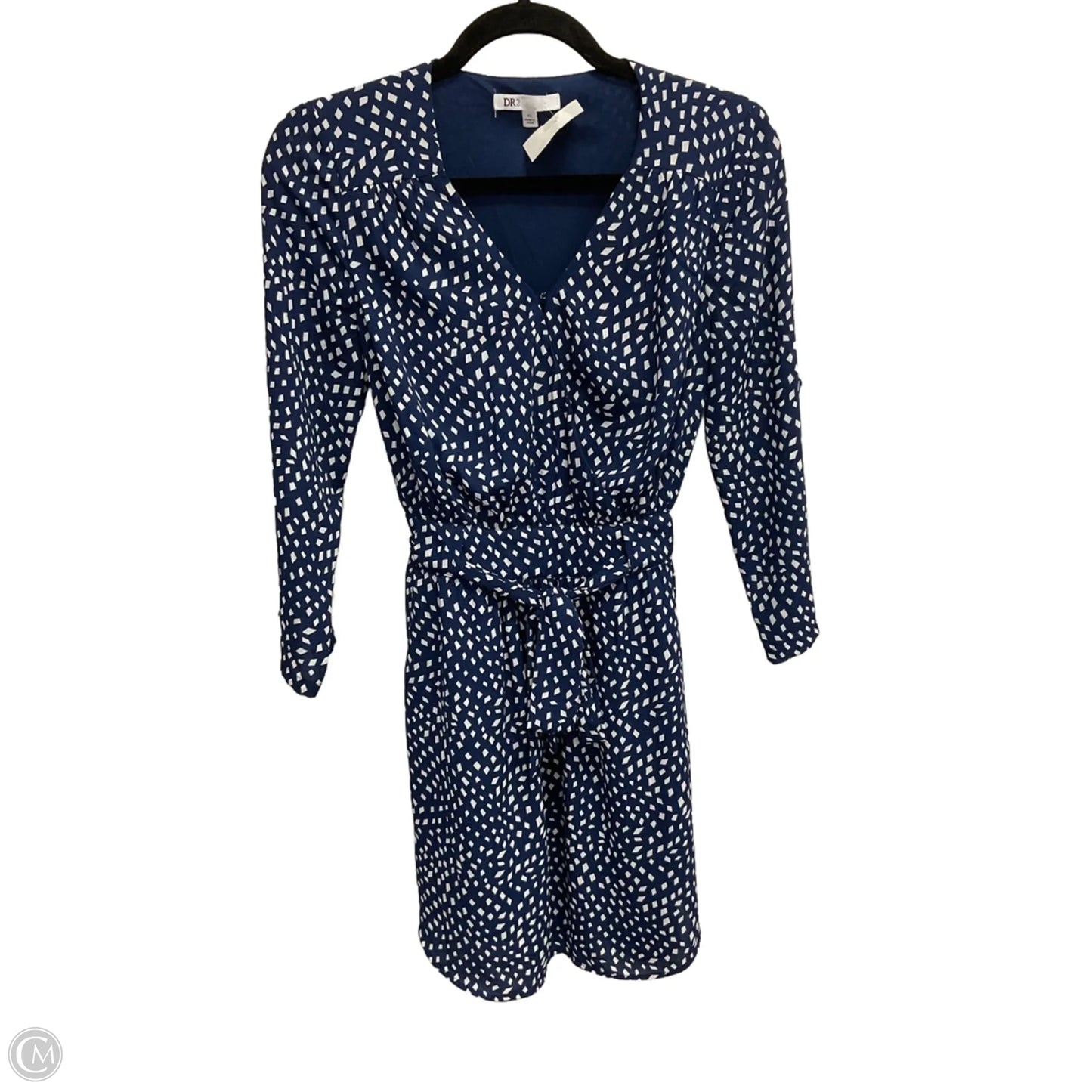 Dress Casual Midi By Dr2 In Polkadot Pattern, Size: Xs