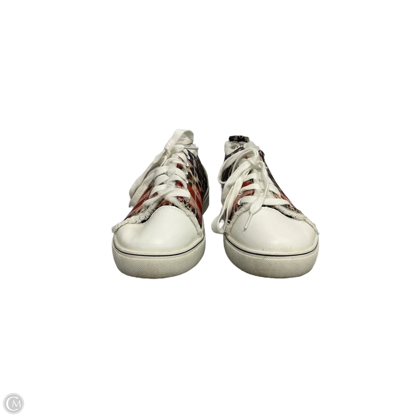 Shoes Sneakers By Clothes Mentor In Blue & Red & White, Size: 8