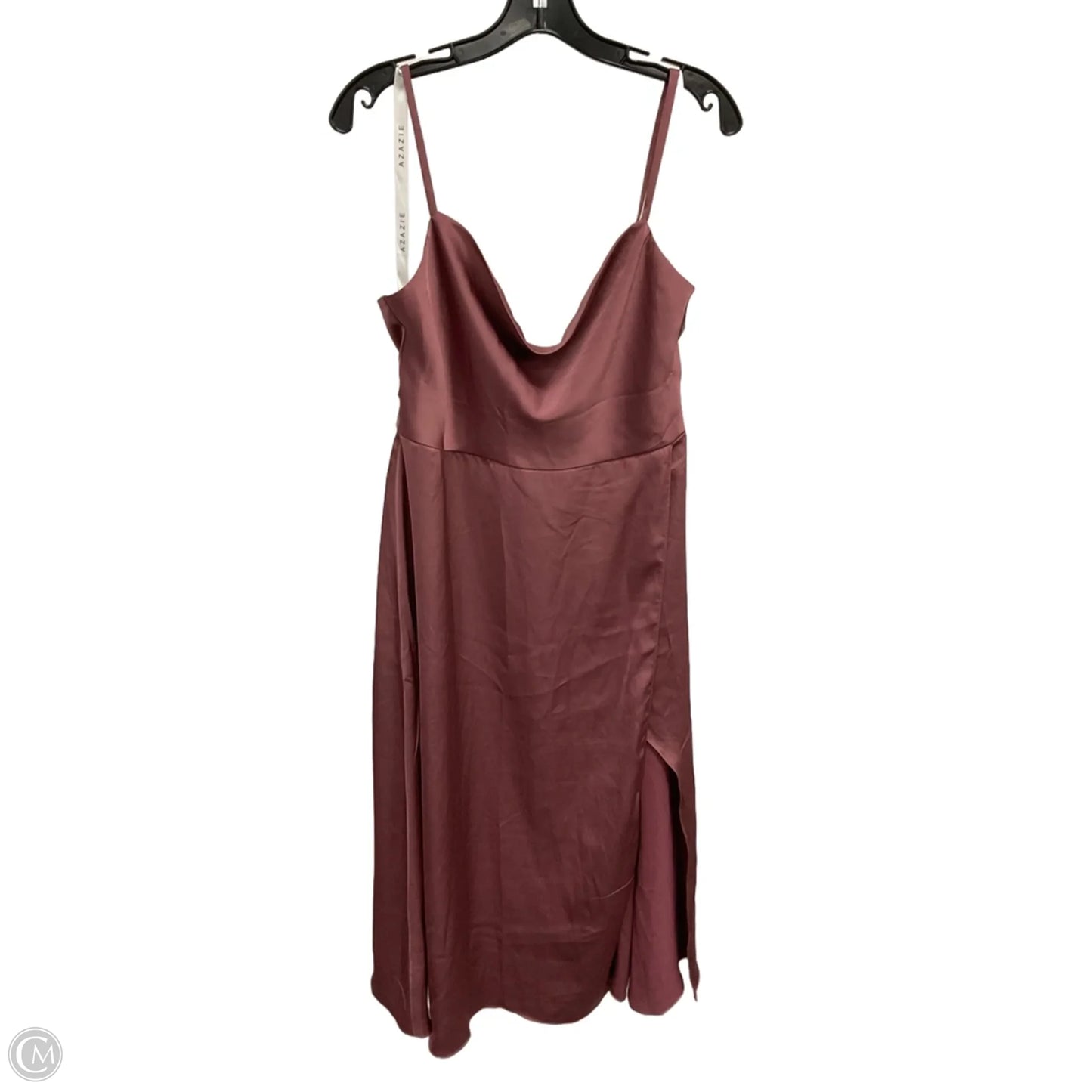 Dress Party Long By Clothes Mentor In Mauve, Size: L