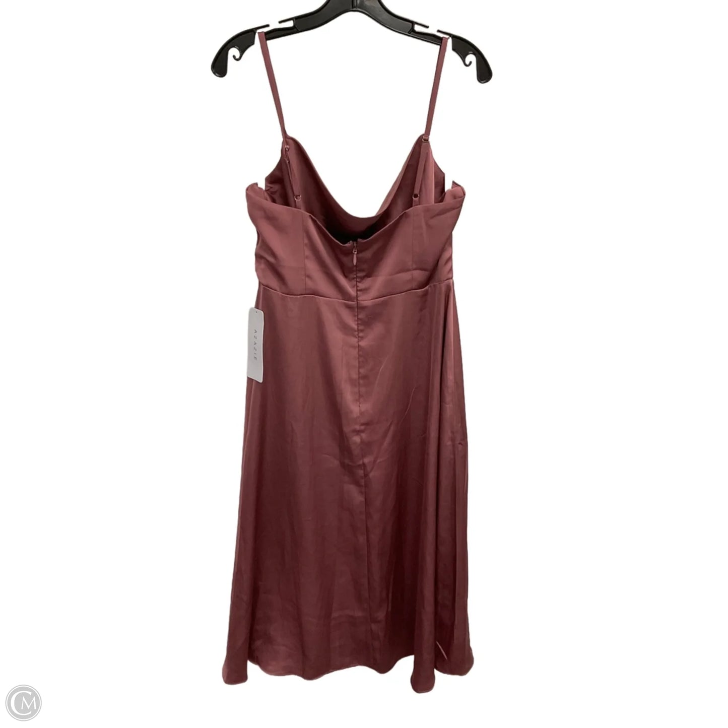 Dress Party Long By Clothes Mentor In Mauve, Size: L