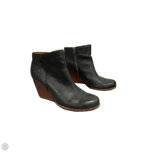 Boots Ankle Heels By Kork Ease In Black, Size: 9.5
