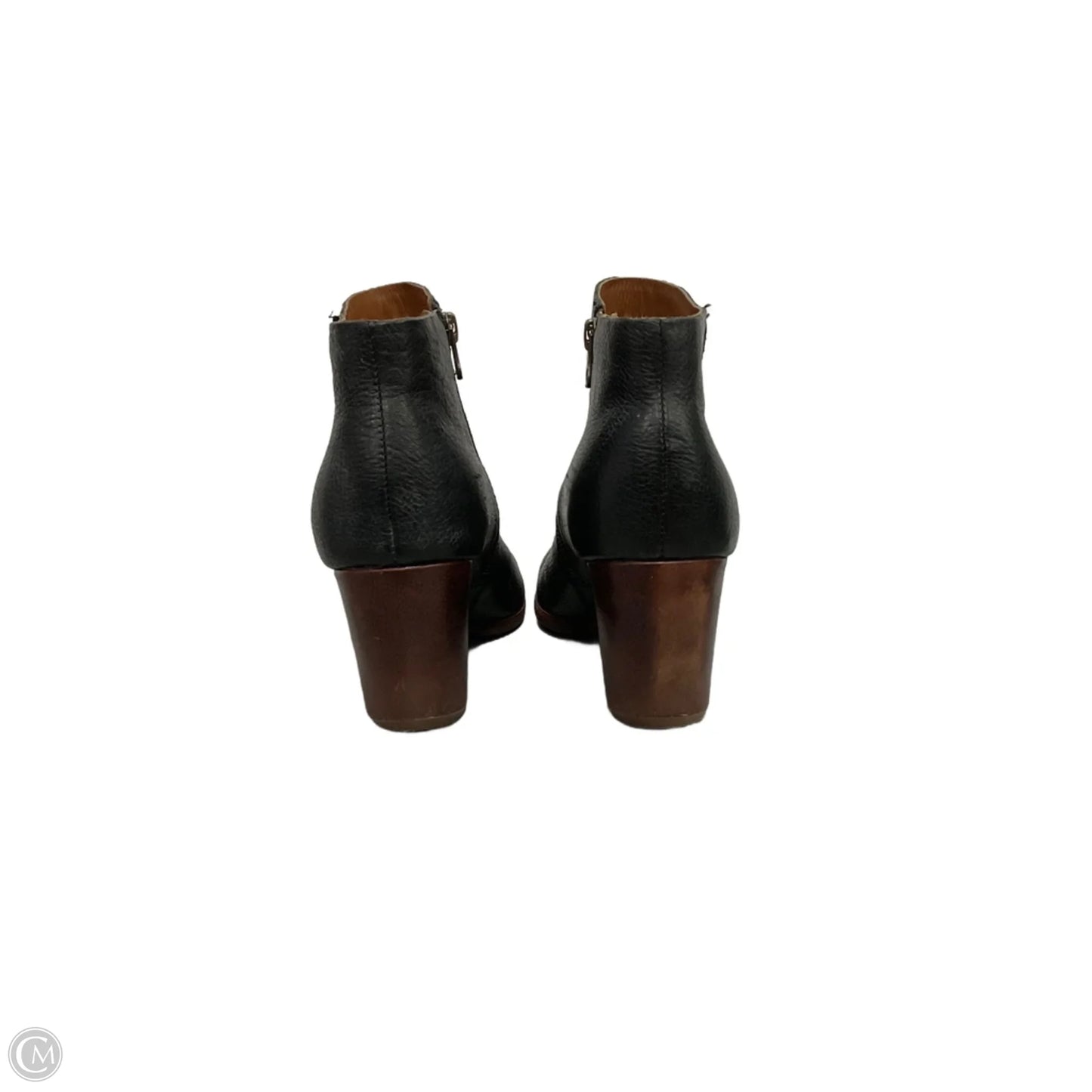 Boots Ankle Heels By Kork Ease In Black, Size: 9.5