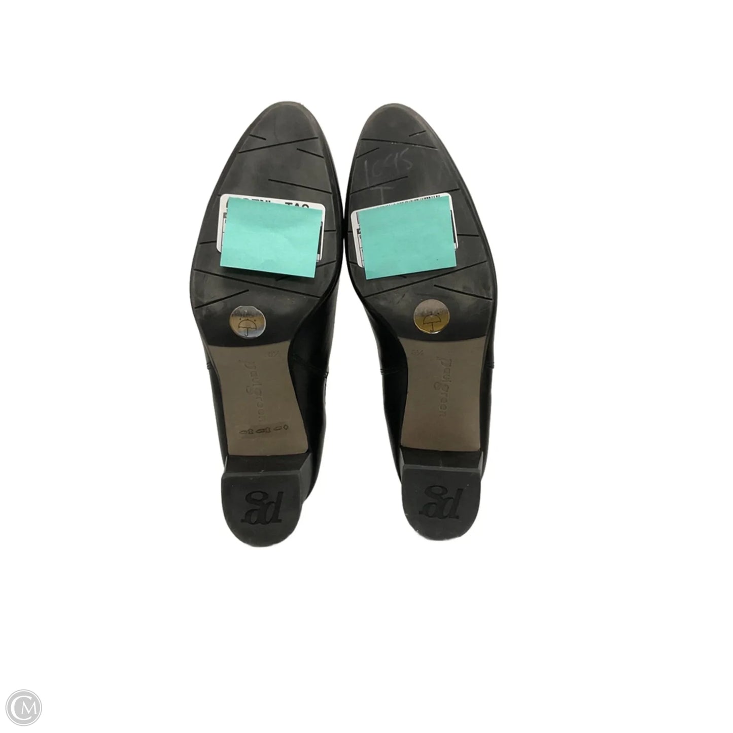 Boots Ankle Heels By Paul Green In Black, Size: 5.5