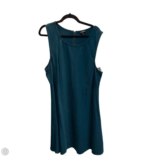 Dress Casual Midi By Torrid In Teal, Size: 3x