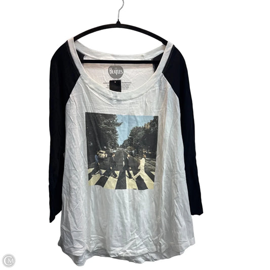 Top Long Sleeve Basic By Torrid In Multi-colored, Size: 1x