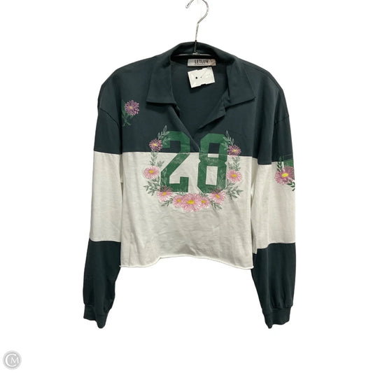 Top Long Sleeve By Anthropologie In Multi-colored, Size: Xs