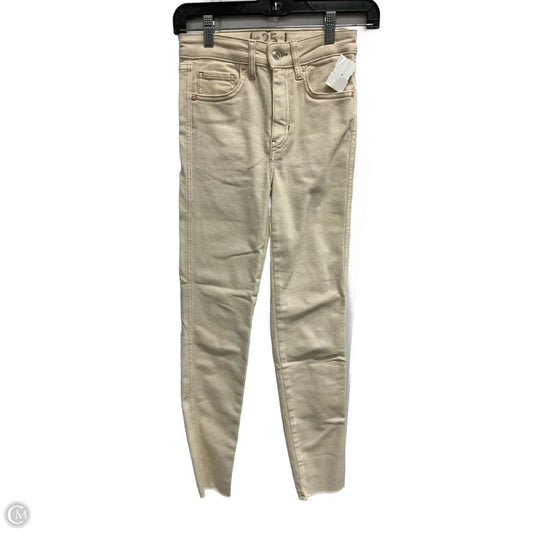 Jeans Skinny By We The Free In Beige, Size: 0
