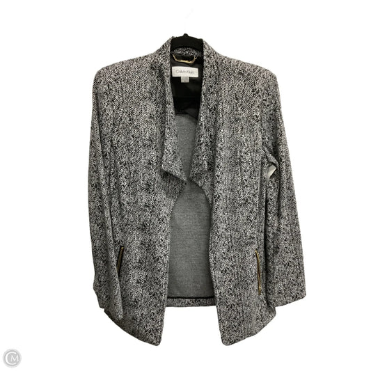 Blazer By Calvin Klein In Black & White, Size: M