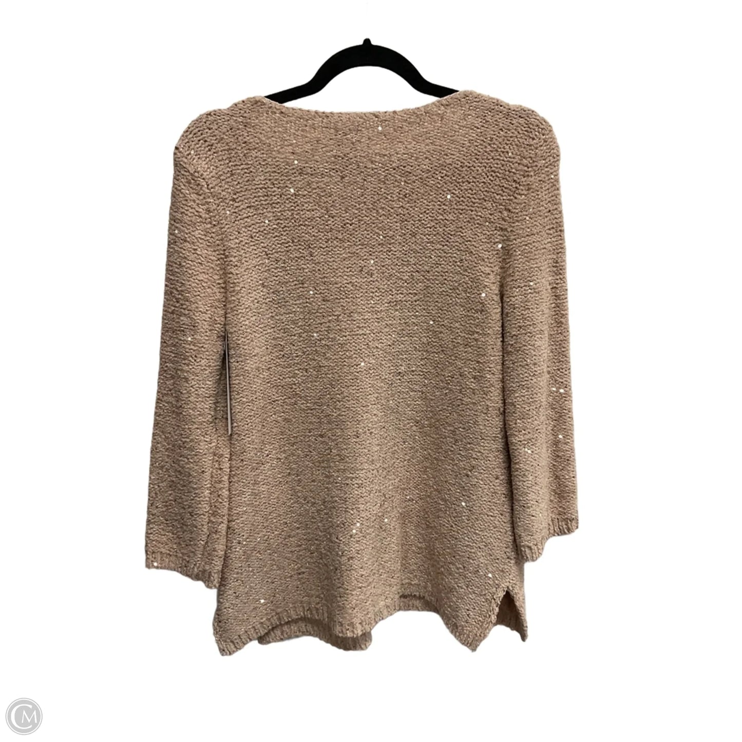 Sweater By Chicos In Pink, Size: Mp