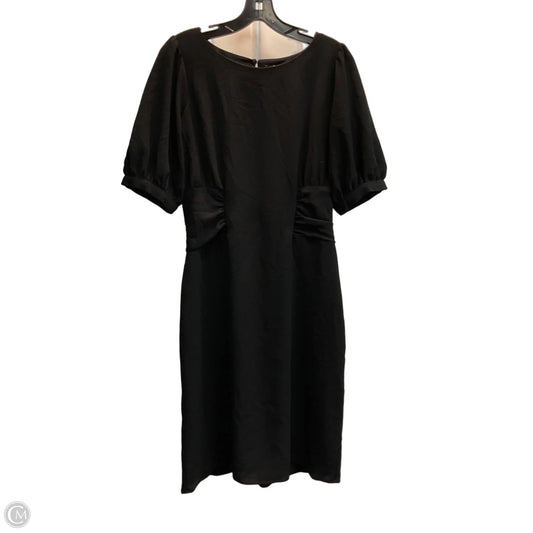 Dress Party Midi By Express In Black, Size: M