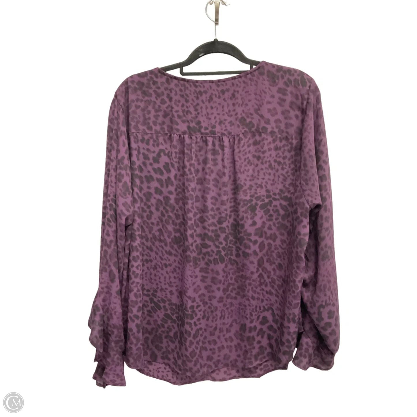 Top Long Sleeve By Torrid In Purple, Size: 2x
