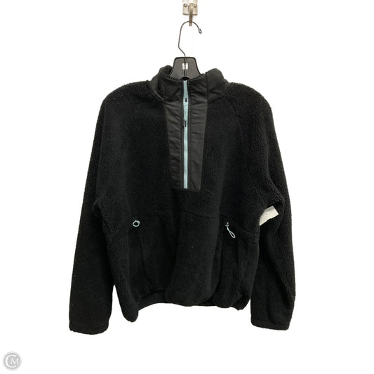 Jacket Faux Fur & Sherpa By Clothes Mentor In Black, Size: Xl