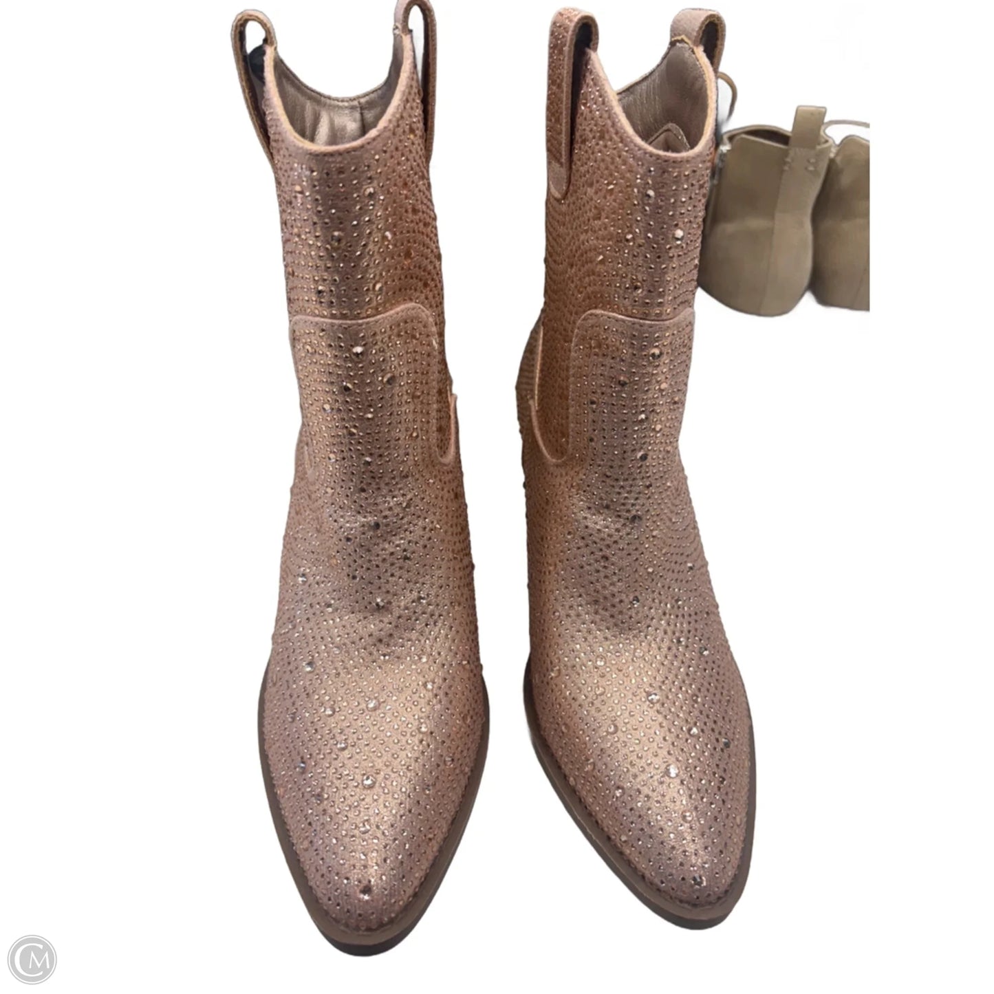 Boots Western By Forever In Pink, Size: 9