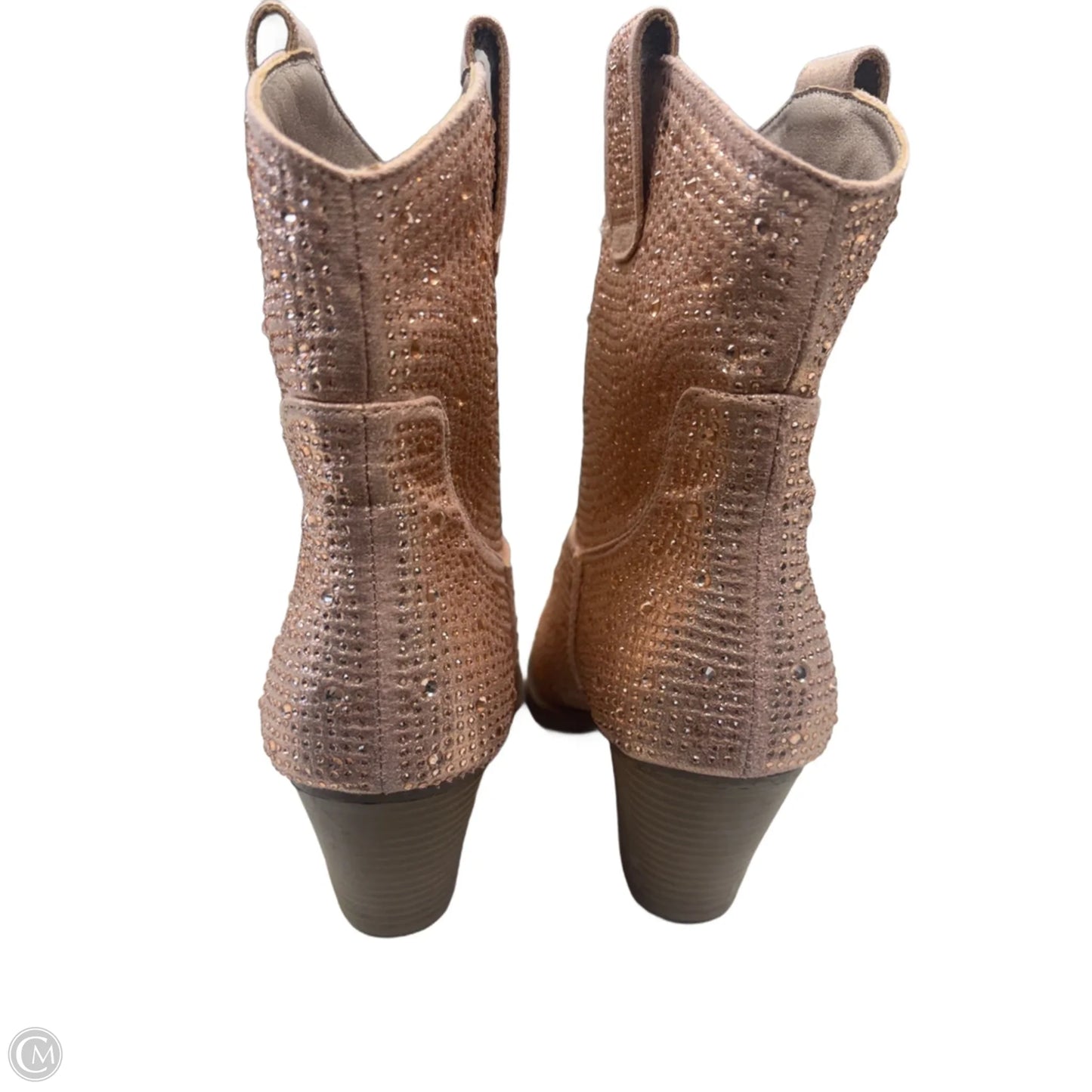 Boots Western By Forever In Pink, Size: 9