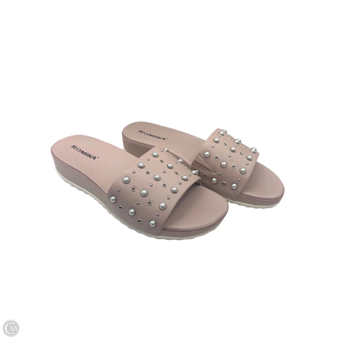 Sandals Flats By Romika In Pink, Size: 6.5