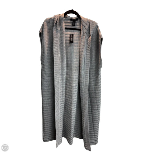 Cardigan By White House Black Market In Grey, Size: L