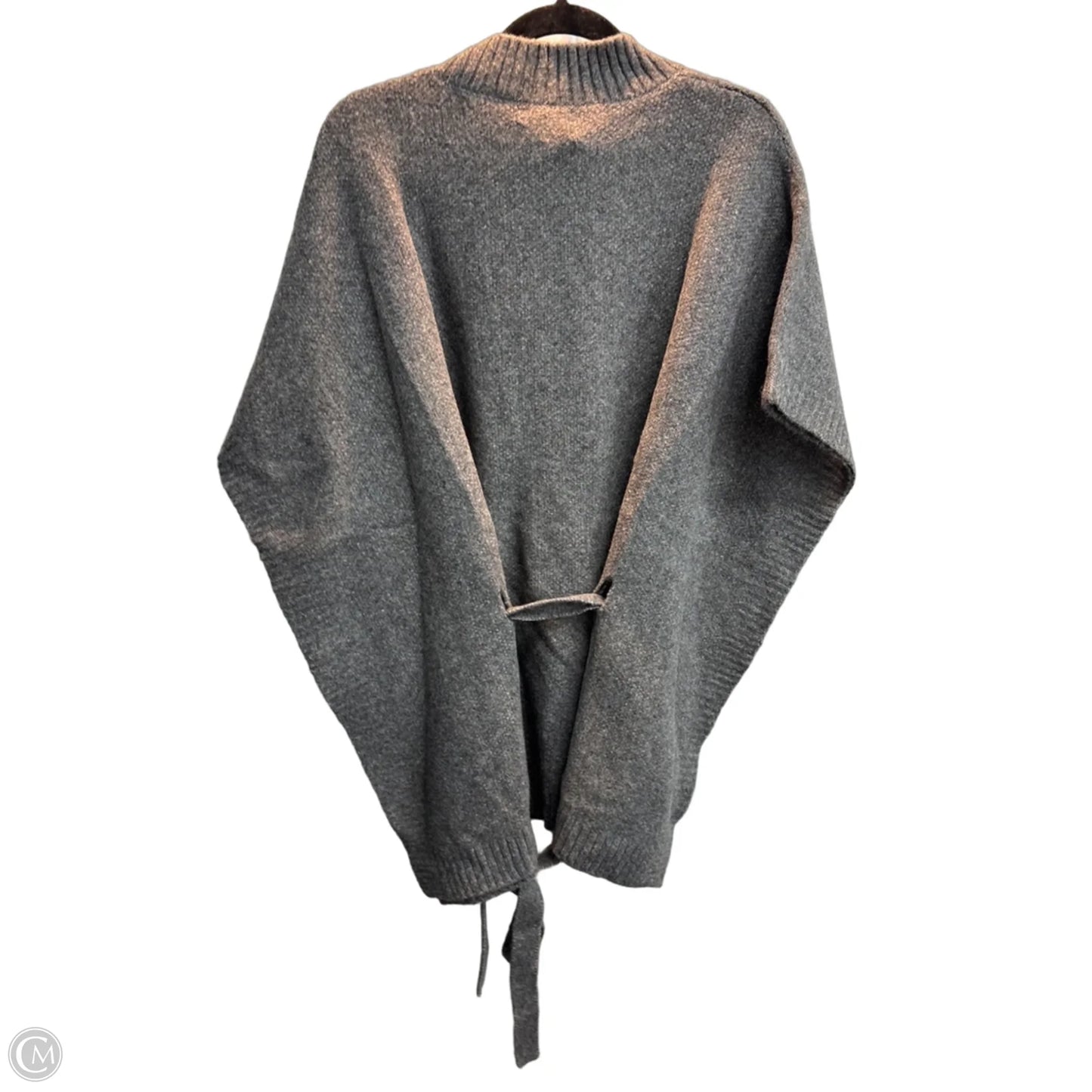 Poncho By Loft In Grey, Size: Xl