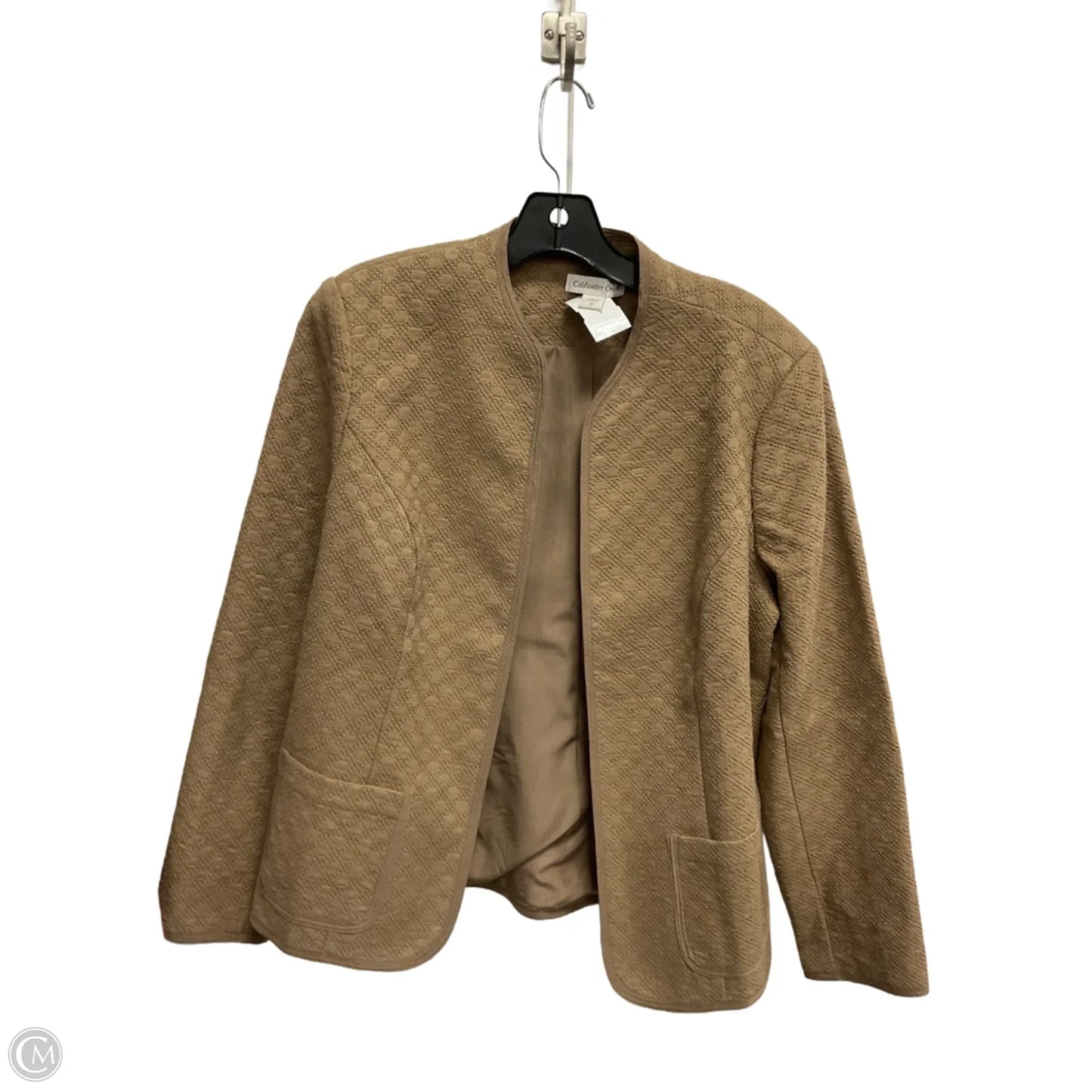 Blazer By Coldwater Creek In Brown, Size: L