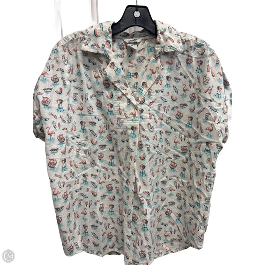Top Short Sleeve By Duluth Trading In Multi-colored, Size: Xs