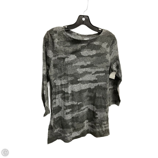 Tunic Long Sleeve By Duluth Trading In Camouflage Print, Size: S