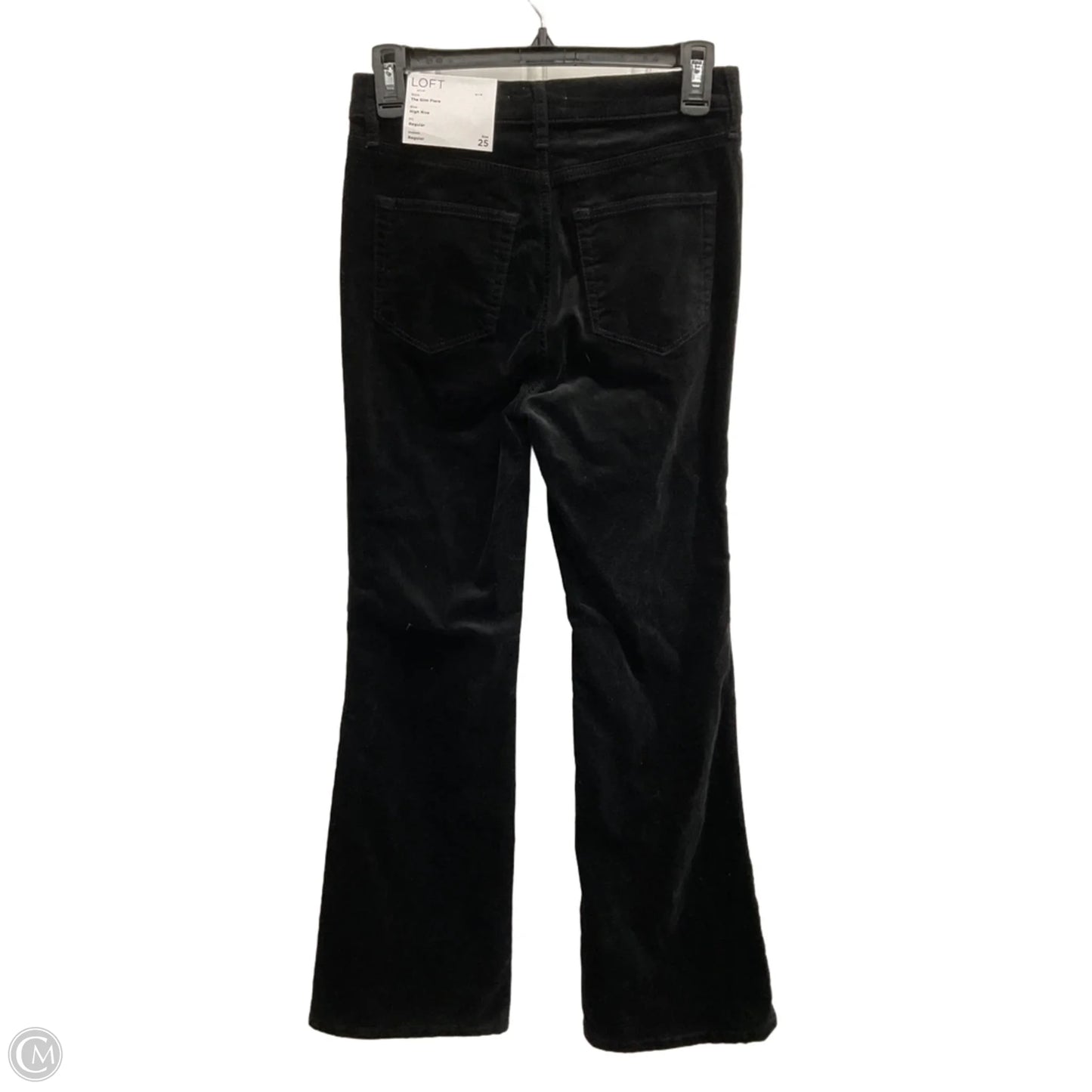 Pants Corduroy By Loft In Black, Size: 0