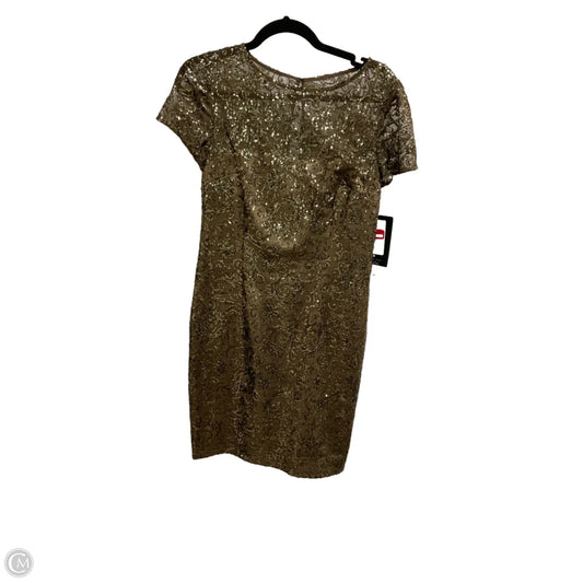 Dress Party Midi By Js Collections In Bronze, Size: Mp