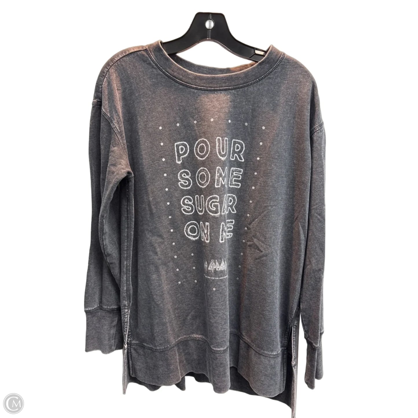 Sweatshirt Crewneck By Maurices In Grey, Size: M