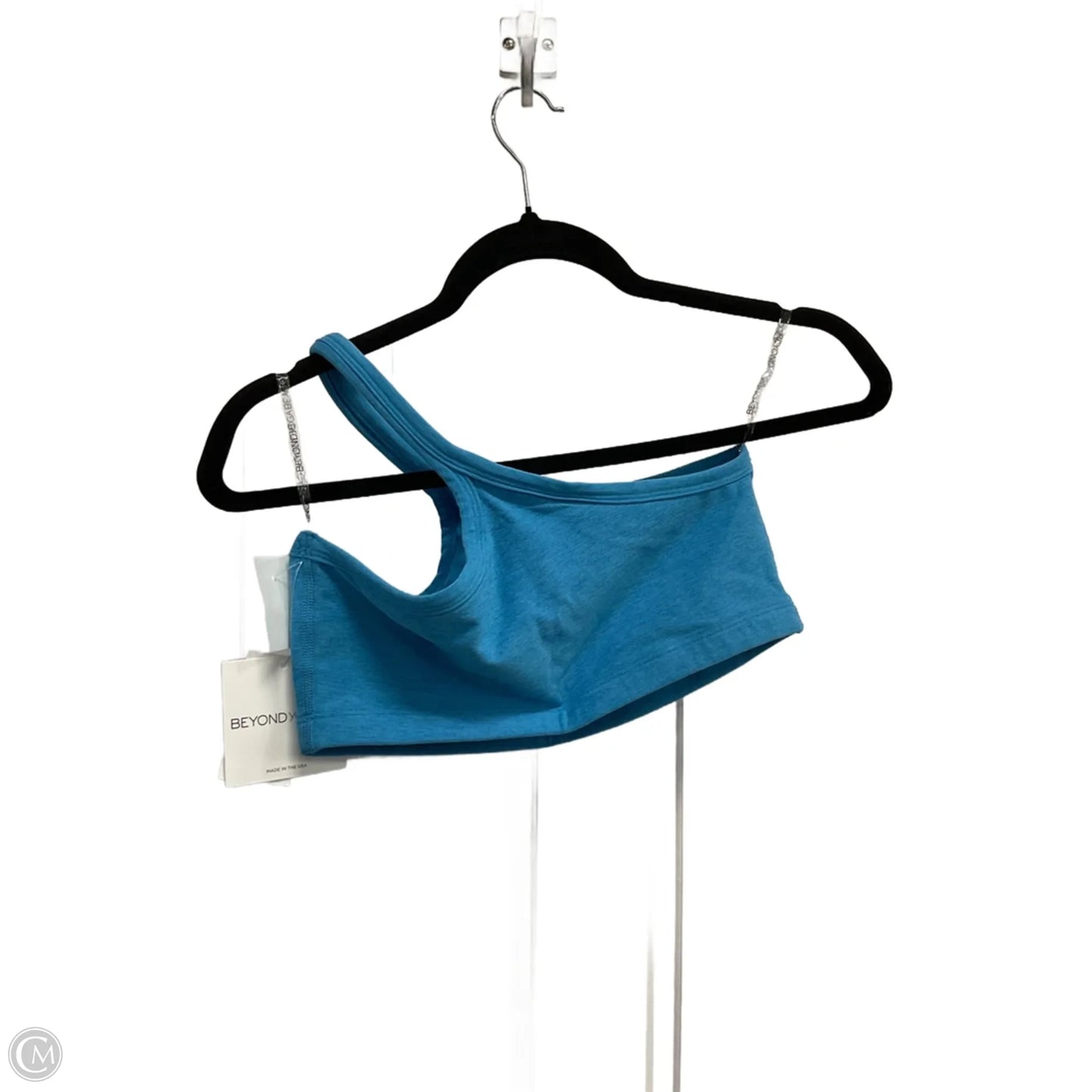 Athletic Bra By Beyond Yoga In Blue, Size: M