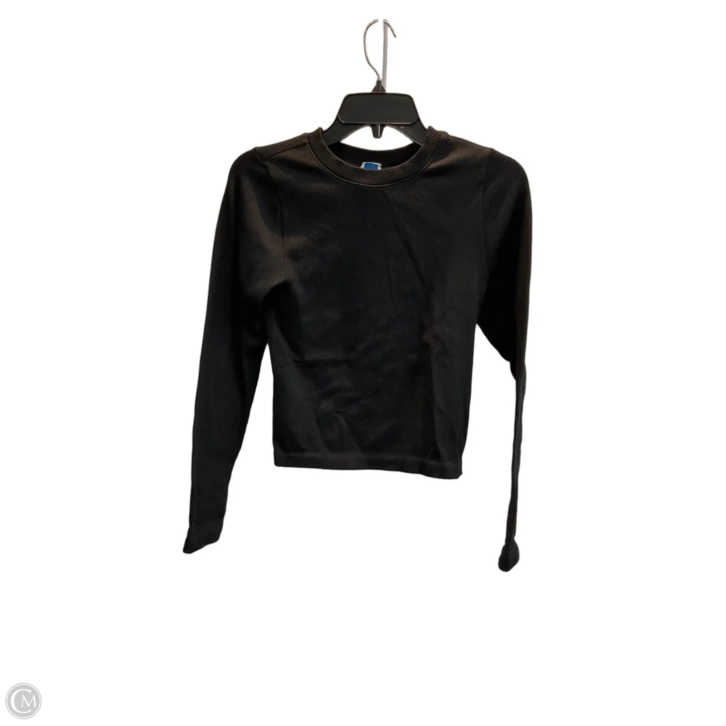 Top Long Sleeve Basic By Old Navy In Black, Size: L