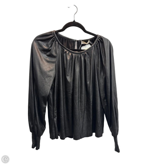 Blouse Long Sleeve By Ramy Brook In Black, Size: Xs