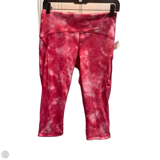 Athletic Leggings Capris By Lululemon In Pink, Size: S