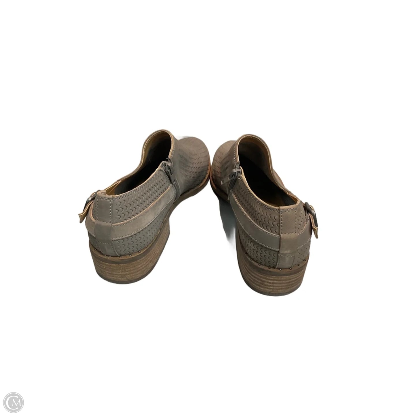 Shoes Heels Block By Lucky Brand In Taupe, Size: 8.5
