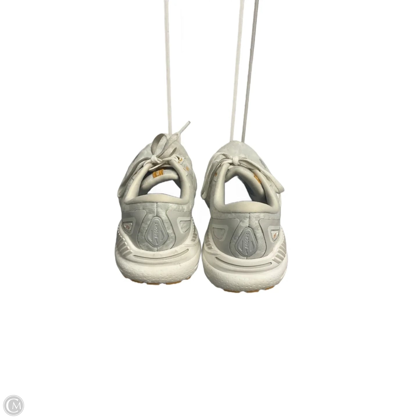 Shoes Athletic By Brooks In White, Size: 8