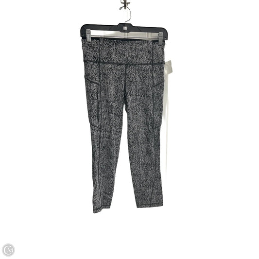 Athletic Leggings Capris By Lululemon In Black, Size: S